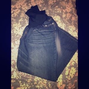 Oh Baby! Motherhood Plus Size Flare Jean US 3X
